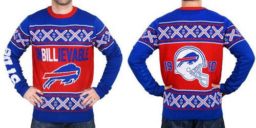 Nike Bills Men's Ugly Sweater Nike Bills Men's Ugly Sweater