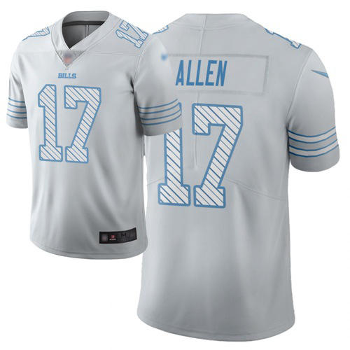 Nike Bills #17 Josh Allen White Men's Stitched NFL Limited City Edition Jersey Nike Bills #17 Josh Allen White Men's Stitched NFL Limited City Edition Jersey