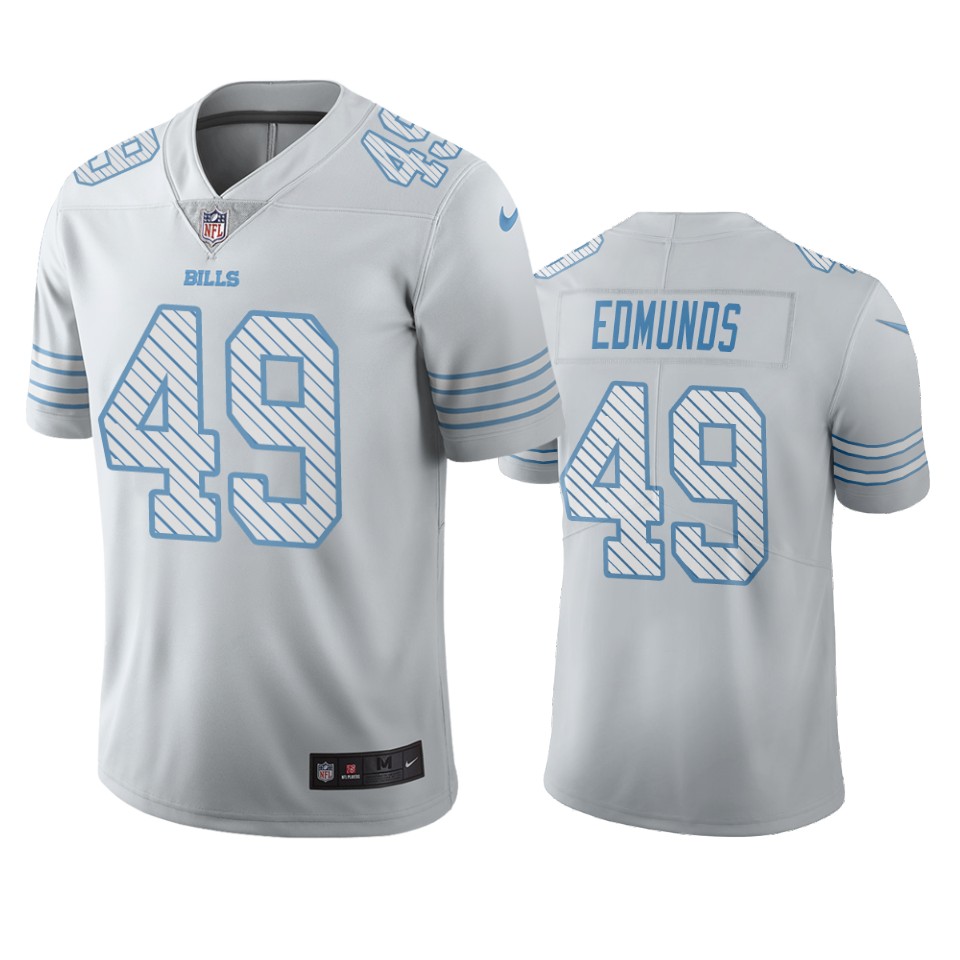 Buffalo Bills #49 Tremaine Edmunds White Vapor Limited City Edition NFL Jersey Buffalo Bills #49 Tremaine Edmunds White Vapor Limited City Edition NFL Jersey