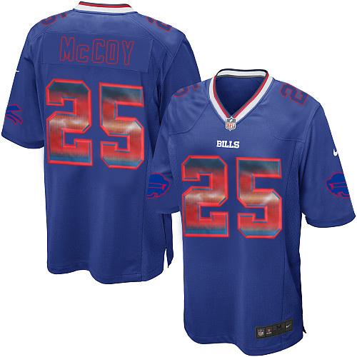 Nike Bills #25 LeSean McCoy Royal Blue Team Color Men's Stitched NFL Limited Strobe Jersey Nike Bills #25 LeSean McCoy Royal Blue Team Color Men's Stitched NFL Limited Strobe Jersey
