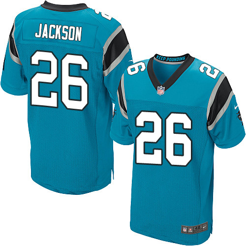 Nike Panthers #26 Donte Jackson Blue Alternate Men's Stitched NFL Elite Jersey Nike Panthers #26 Donte Jackson Blue Alternate Men's Stitched NFL Elite Jersey