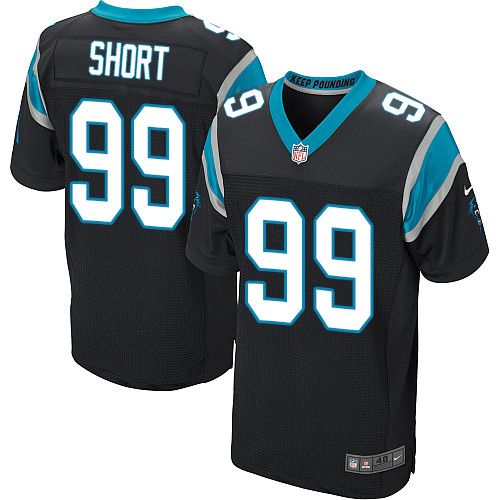 Nike Panthers #99 Kawann Short Black Team Color Men's Stitched NFL Elite Jersey Nike Panthers #99 Kawann Short Black Team Color Men's Stitched NFL Elite Jersey
