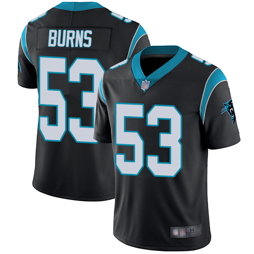 Nike Panthers #53 Brian Burns Black Team Color Men's Stitched NFL Vapor Untouchable Limited Jersey Nike Panthers #53 Brian Burns Black Team Color Men's Stitched NFL Vapor Untouchable Limited Jersey