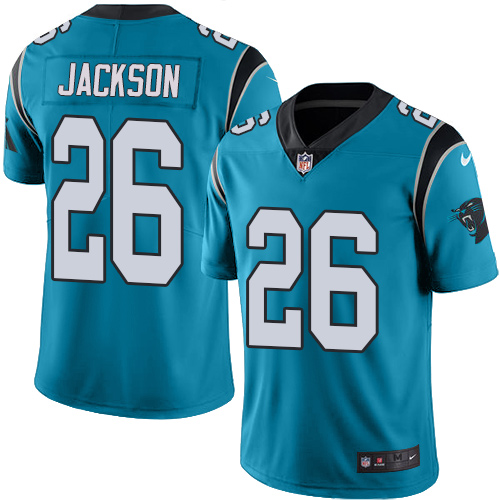 Nike Panthers #26 Donte Jackson Blue Alternate Men's Stitched NFL Vapor Untouchable Limited Jersey Nike Panthers #26 Donte Jackson Blue Alternate Men's Stitched NFL Vapor Untouchable Limited Jersey