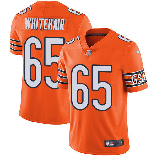 Nike Bears #65 Cody Whitehair Orange Men's Stitched NFL Limited Rush Jersey Nike Bears #65 Cody Whitehair Orange Men's Stitched NFL Limited Rush Jersey