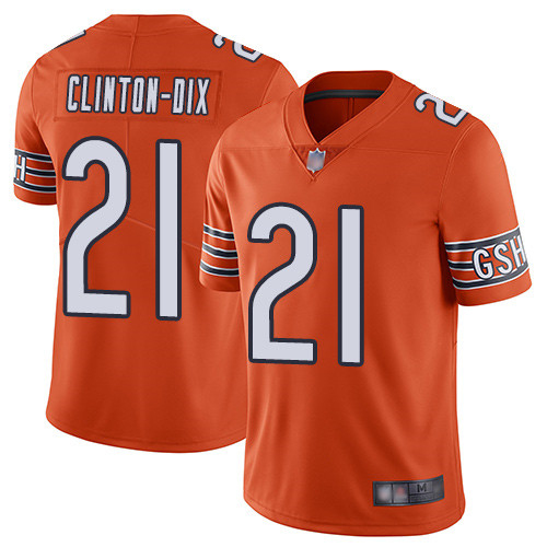 Nike Bears #21 Ha Ha Clinton-Dix Orange Men's Stitched NFL Limited Rush Jersey Nike Bears #21 Ha Ha Clinton-Dix Orange Men's Stitched NFL Limited Rush Jersey