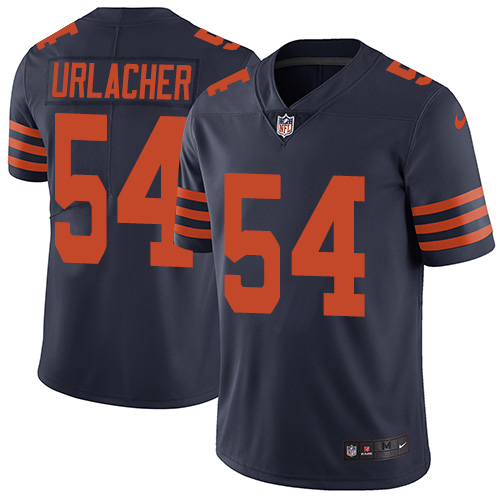 Nike Bears #54 Brian Urlacher Navy Blue Alternate Men's Stitched NFL Vapor Untouchable Limited Jersey Nike Bears #54 Brian Urlacher Navy Blue Alternate Men's Stitched NFL Vapor Untouchable Limited Jersey