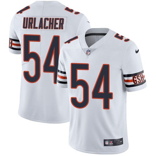 Nike Bears #54 Brian Urlacher White Men's Stitched NFL Vapor Untouchable Limited Jersey Nike Bears #54 Brian Urlacher White Men's Stitched NFL Vapor Untouchable Limited Jersey