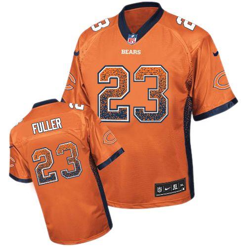 Nike Bears #23 Kyle Fuller Orange Alternate Men's Stitched NFL Elite Drift Fashion Jersey Nike Bears #23 Kyle Fuller Orange Alternate Men's Stitched NFL Elite Drift Fashion Jersey