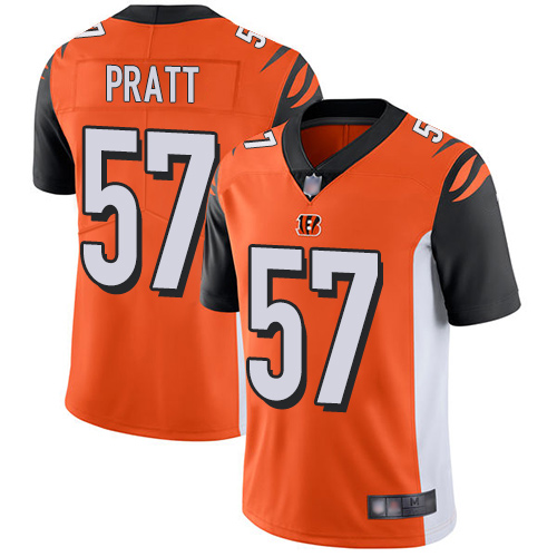 Nike Bengals #57 Germaine Pratt Orange Alternate Men's Stitched NFL Vapor Untouchable Limited Jersey Nike Bengals #57 Germaine Pratt Orange Alternate Men's Stitched NFL Vapor Untouchable Limited Jersey