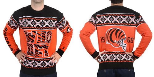 Nike Bengals Men's Ugly Sweater Nike Bengals Men's Ugly Sweater