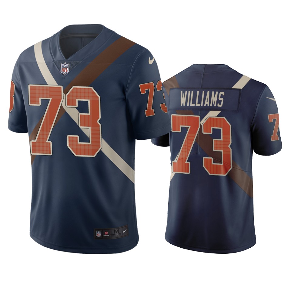 Cincinnati Bengals #73 Jonah Williams Navy Vapor Limited City Edition NFL Jersey Cincinnati Bengals #73 Jonah Williams Navy Vapor Limited City Edition NFL Jersey