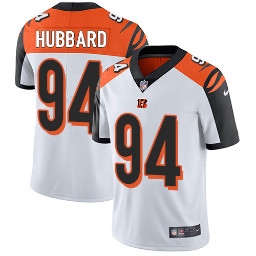 Nike Bengals #94 Sam Hubbard White Men's Stitched NFL Vapor Untouchable Limited Jersey Nike Bengals #94 Sam Hubbard White Men's Stitched NFL Vapor Untouchable Limited Jersey