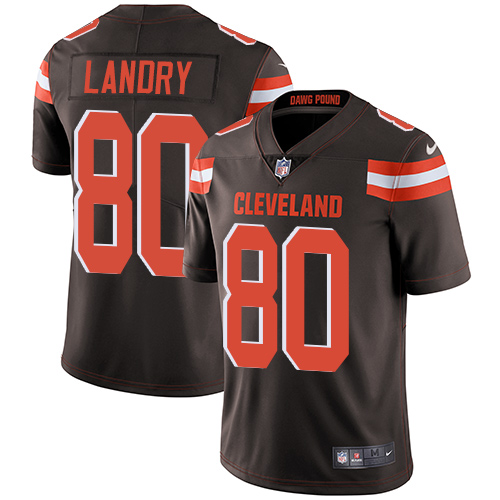 Nike Browns #80 Jarvis Landry Brown Team Color Men's Stitched NFL Vapor Untouchable Limited Jersey Nike Browns #80 Jarvis Landry Brown Team Color Men's Stitched NFL Vapor Untouchable Limited Jersey