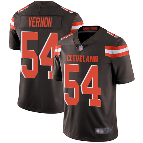 Nike Browns #54 Olivier Vernon Brown Team Color Men's Stitched NFL Vapor Untouchable Limited Jersey Nike Browns #54 Olivier Vernon Brown Team Color Men's Stitched NFL Vapor Untouchable Limited Jersey