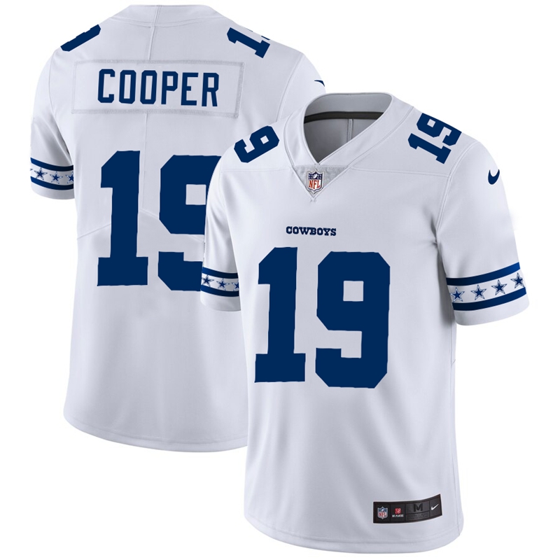 Dallas Cowboys #19 Amari Cooper Nike White Team Logo Vapor Limited NFL Jersey Dallas Cowboys #19 Amari Cooper Nike White Team Logo Vapor Limited NFL Jersey