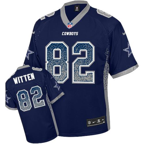 Nike Cowboys #82 Jason Witten Navy Blue Team Color Men's Stitched NFL Elite Drift Fashion Jersey Nike Cowboys #82 Jason Witten Navy Blue Team Color Men's Stitched NFL Elite Drift Fashion Jersey