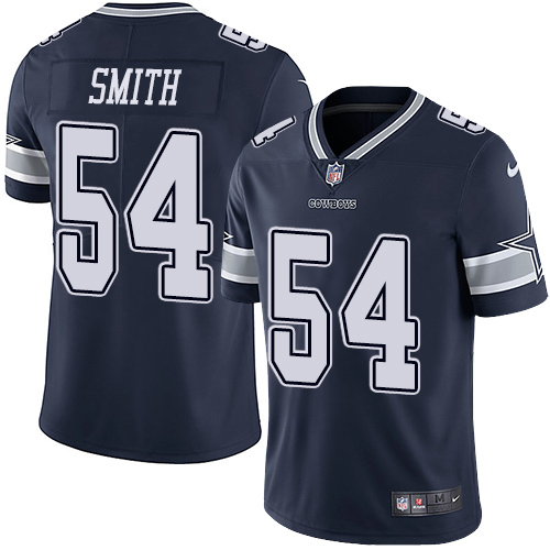 Nike Cowboys #54 Jaylon Smith Navy Blue Team Color Men's Stitched NFL Vapor Untouchable Limited Jersey Nike Cowboys #54 Jaylon Smith Navy Blue Team Color Men's Stitched NFL Vapor Untouchable Limited Jersey