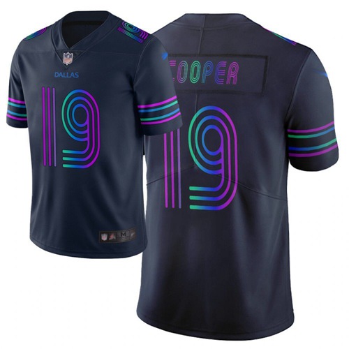 Nike Cowboys #19 Amari Cooper Navy Men's Stitched NFL Limited City Edition Jersey Nike Cowboys #19 Amari Cooper Navy Men's Stitched NFL Limited City Edition Jersey