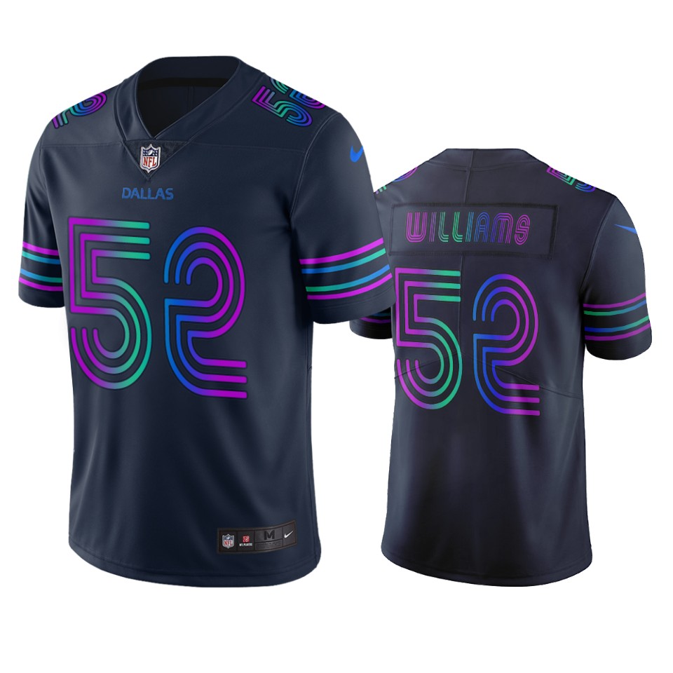 Dallas Cowboys #52 Connor Williams Navy Vapor Limited City Edition NFL Jersey Dallas Cowboys #52 Connor Williams Navy Vapor Limited City Edition NFL Jersey