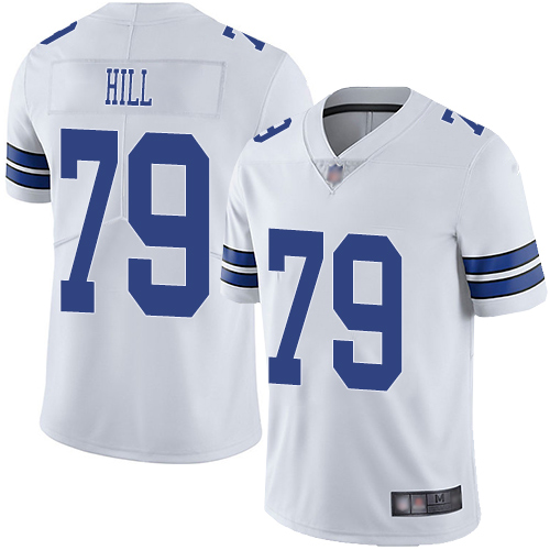 Nike Cowboys #79 Trysten Hill White Men's Stitched NFL Vapor Untouchable Limited Jersey Nike Cowboys #79 Trysten Hill White Men's Stitched NFL Vapor Untouchable Limited Jersey