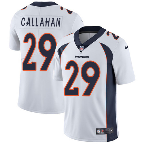 Nike Broncos #29 Bryce Callahan White Men's Stitched NFL Vapor Untouchable Limited Jersey