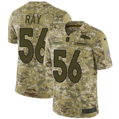 Nike Broncos #56 Shane Ray Camo Men's Stitched NFL Limited 2018 Salute To Service Jersey Nike Broncos #56 Shane Ray Camo Men's Stitched NFL Limited 2018 Salute To Service Jersey