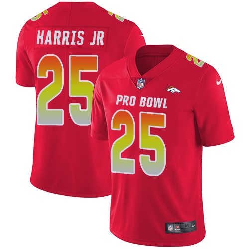 Nike Broncos #25 Chris Harris Jr Red Men's Stitched NFL Limited AFC 2019 Pro Bowl Jersey Nike Broncos #25 Chris Harris Jr Red Men's Stitched NFL Limited AFC 2019 Pro Bowl Jersey