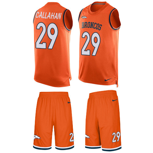 Nike Broncos #29 Bryce Callahan Orange Team Color Men's Stitched NFL Limited Tank Top Suit Jersey Nike Broncos #29 Bryce Callahan Orange Team Color Men's Stitched NFL Limited Tank Top Suit Jersey