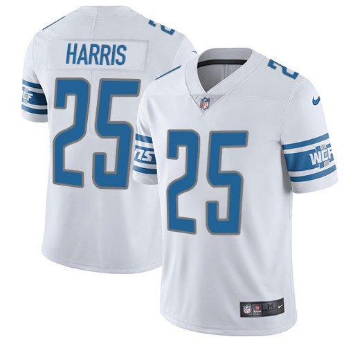 Nike Lions #25 Will Harris White Men's Stitched NFL Vapor Untouchable Limited Jersey Nike Lions #25 Will Harris White Men's Stitched NFL Vapor Untouchable Limited Jersey