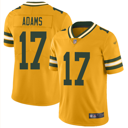Nike Packers #17 Davante Adams Gold Men's Stitched NFL Limited Inverted Legend Jersey Nike Packers #17 Davante Adams Gold Men's Stitched NFL Limited Inverted Legend Jersey