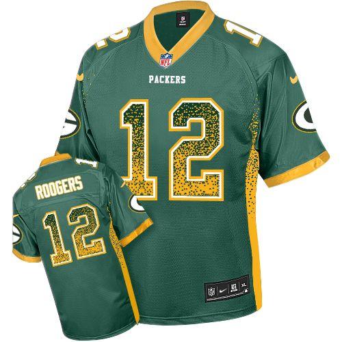 Nike Packers #12 Aaron Rodgers Green Team Color Men's Stitched NFL Elite Drift Fashion Jersey Nike Packers #12 Aaron Rodgers Green Team Color Men's Stitched NFL Elite Drift Fashion Jersey
