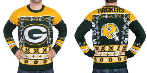 Nike Packers Men's Ugly Sweater Nike Packers Men's Ugly Sweater