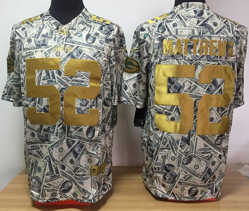 Nike Packers #52 Clay Matthews Dollar Fashion Men's Stitched NFL Elite Jersey Nike Packers #52 Clay Matthews Dollar Fashion Men's Stitched NFL Elite Jersey