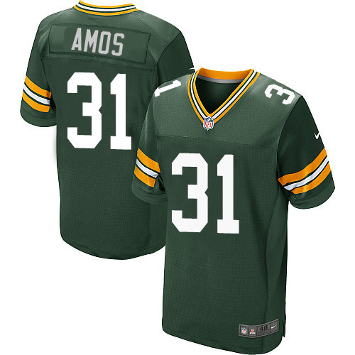 Nike Packers #31 Adrian Amos Green Team Color Men's Stitched NFL Elite Jersey Nike Packers #31 Adrian Amos Green Team Color Men's Stitched NFL Elite Jersey
