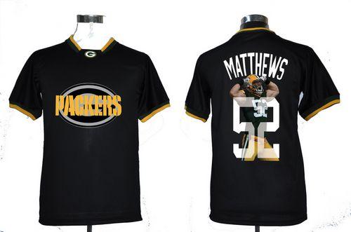 Nike Packers #52 Clay Matthews Black Men's NFL Game All Star Fashion Jersey Nike Packers #52 Clay Matthews Black Men's NFL Game All Star Fashion Jersey