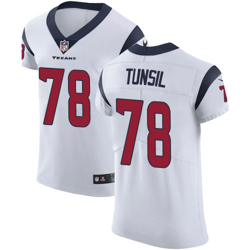 Nike Texans #78 Laremy Tunsil White Men's Stitched NFL New Elite Jersey Nike Texans #78 Laremy Tunsil White Men's Stitched NFL New Elite Jersey
