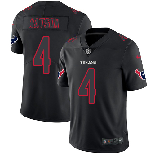 Nike Texans #4 Deshaun Watson Black Men's Stitched NFL Limited Rush Impact Jersey Nike Texans #4 Deshaun Watson Black Men's Stitched NFL Limited Rush Impact Jersey
