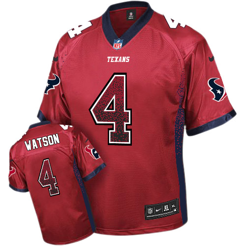 Nike Texans #4 Deshaun Watson Red Alternate Men's Stitched NFL Elite Drift Fashion Jersey Nike Texans #4 Deshaun Watson Red Alternate Men's Stitched NFL Elite Drift Fashion Jersey