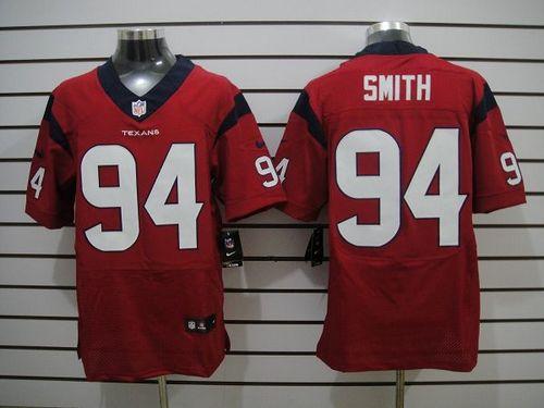 Nike Texans #94 Antonio Smith Red Alternate Men's Stitched NFL Elite Jersey Nike Texans #94 Antonio Smith Red Alternate Men's Stitched NFL Elite Jersey