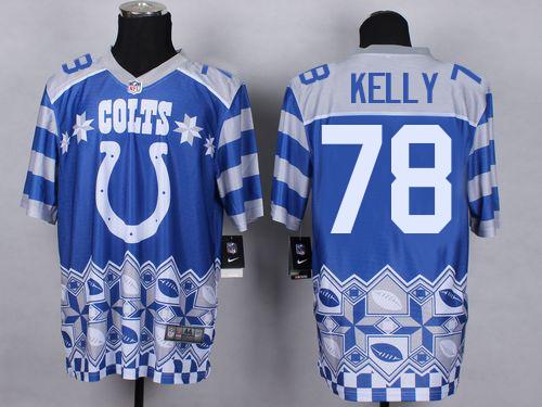 Nike Colts #78 Ryan Kelly Royal Blue Men's Stitched NFL Elite Noble Fashion Jersey Nike Colts #78 Ryan Kelly Royal Blue Men's Stitched NFL Elite Noble Fashion Jersey
