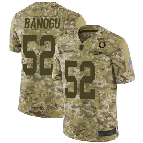 Nike Colts #52 Ben Banogu Camo Men's Stitched NFL Limited 2018 Salute To Service Jersey Nike Colts #52 Ben Banogu Camo Men's Stitched NFL Limited 2018 Salute To Service Jersey