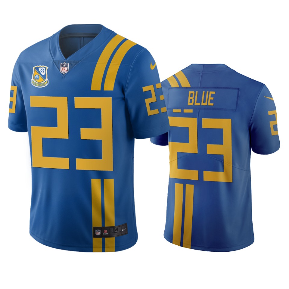 Jacksonville Jaguars #23 Alfred Blue Royal Vapor Limited City Edition NFL Jersey Jacksonville Jaguars #23 Alfred Blue Royal Vapor Limited City Edition NFL Jersey