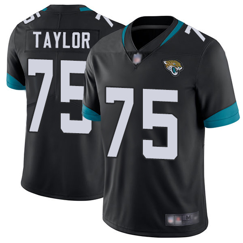 Nike Jaguars #75 Jawaan Taylor Black Team Color Men's Stitched NFL Vapor Untouchable Limited Jersey Nike Jaguars #75 Jawaan Taylor Black Team Color Men's Stitched NFL Vapor Untouchable Limited Jersey