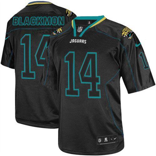 Nike Jaguars #14 Justin Blackmon Lights Out Black Men's Stitched NFL Elite Jersey Nike Jaguars #14 Justin Blackmon Lights Out Black Men's Stitched NFL Elite Jersey
