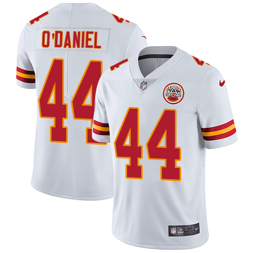 Nike Chiefs #44 Dorian O'Daniel White Men's Stitched NFL Vapor Untouchable Limited Jersey Nike Chiefs #44 Dorian O'Daniel White Men's Stitched NFL Vapor Untouchable Limited Jersey
