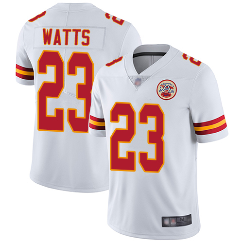 Nike Chiefs #23 Armani Watts White Men's Stitched NFL Vapor Untouchable Limited Jersey Nike Chiefs #23 Armani Watts White Men's Stitched NFL Vapor Untouchable Limited Jersey