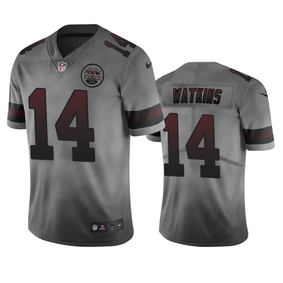 Kansas City Chiefs #14 Sammy Watkins Smoky Men's Nike Vapor Limited City Edition NFL Jersey Kansas City Chiefs #14 Sammy Watkins Smoky Men's Nike Vapor Limited City Edition NFL Jersey