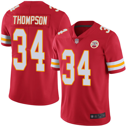 Nike Chiefs #34 Darwin Thompson Red Team Color Men's Stitched NFL Vapor Untouchable Limited Jersey Nike Chiefs #34 Darwin Thompson Red Team Color Men's Stitched NFL Vapor Untouchable Limited Jersey