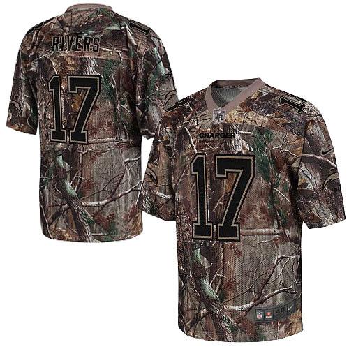 Nike Chargers #17 Philip Rivers Camo Men's Stitched NFL Realtree Elite Jersey Nike Chargers #17 Philip Rivers Camo Men's Stitched NFL Realtree Elite Jersey